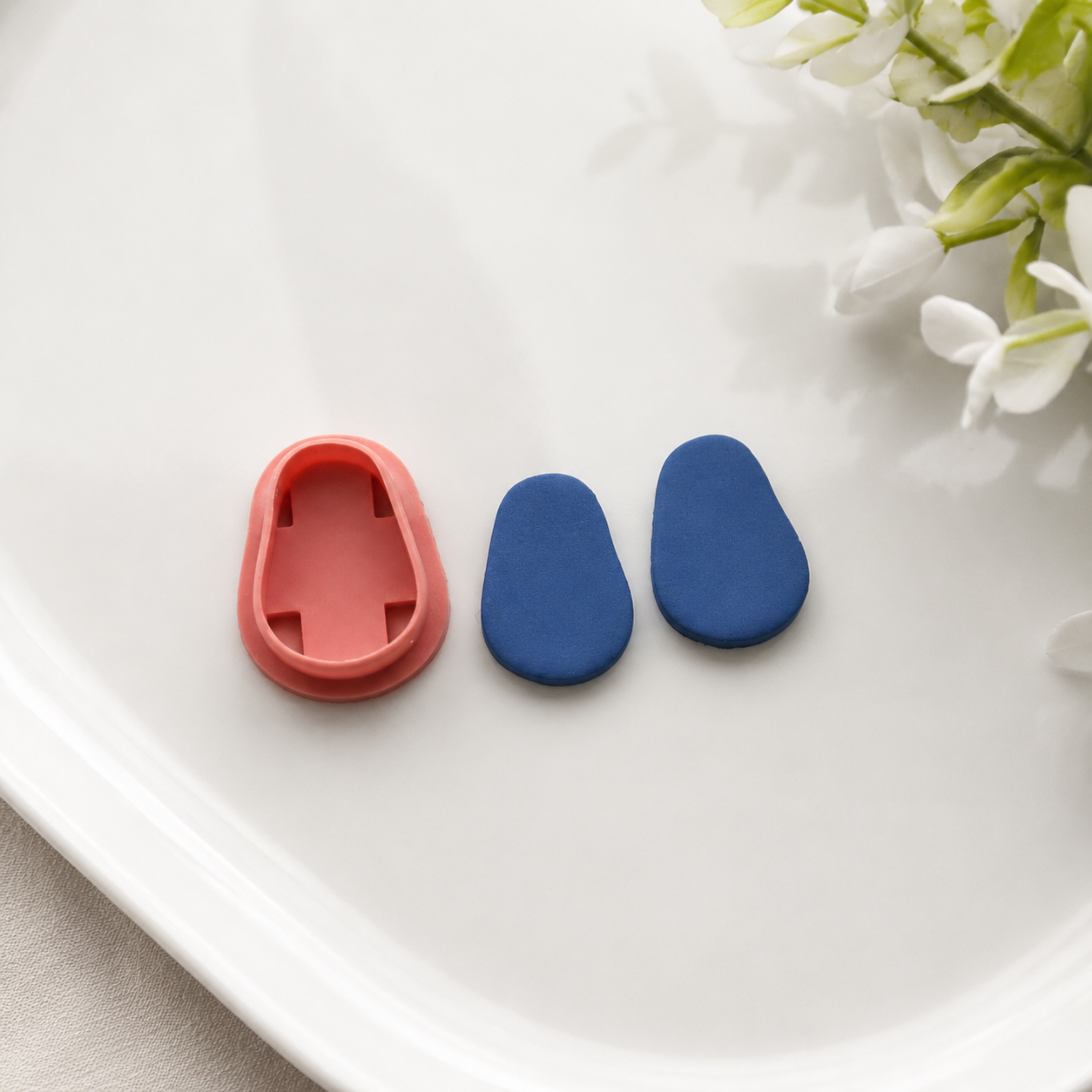 Abstract Polymer Clay Earring Cutter Set