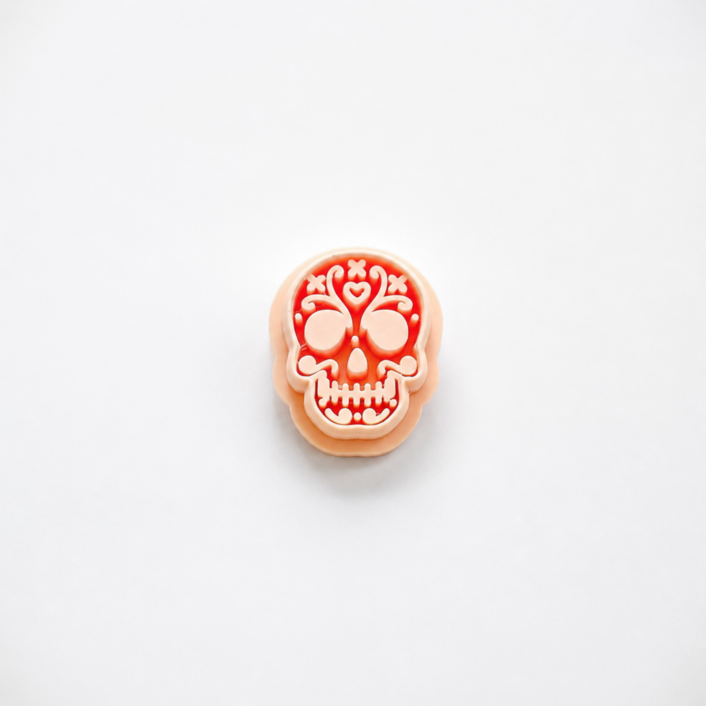 Skull Clay Cutter: Halloween Earring Tool