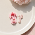 Zombie Hand Polymer Clay Spooky Halloween Earring Cutter