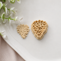 Pine Cone Polymer Clay Winter Cutter