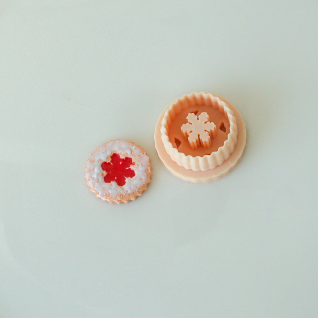Jam Sandwich Cookies Polymer Clay Christmas Cutter Set