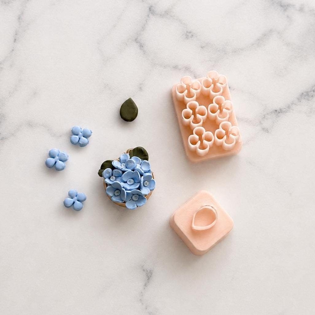 Hydrangea Mini Flower Cutter Bundle– Hydrangea Tool Set