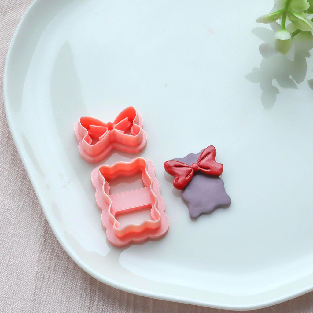 Bow Polymer Clay Ribbon Cutter