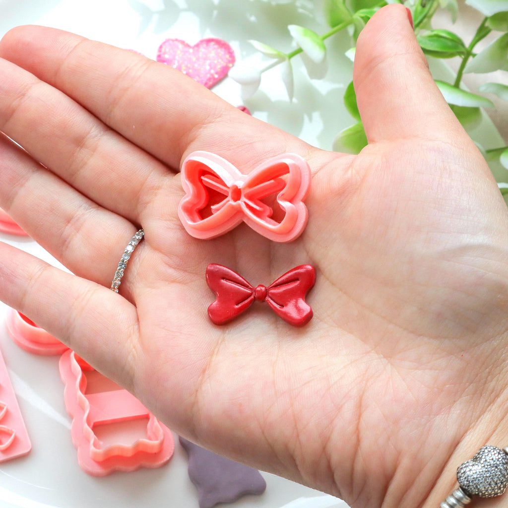Bow Polymer Clay Ribbon Cutter