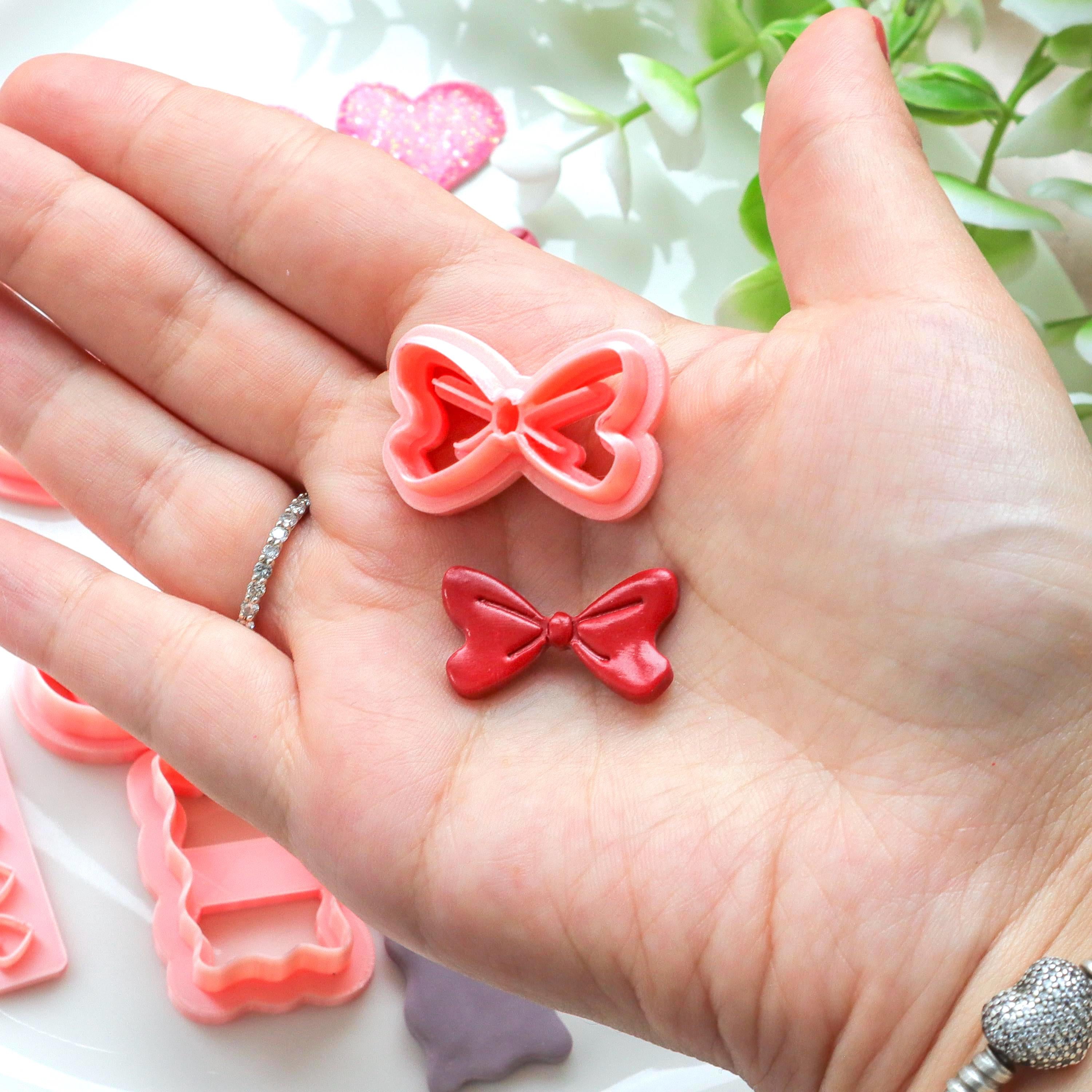 Bow Polymer Clay Ribbon Cutter