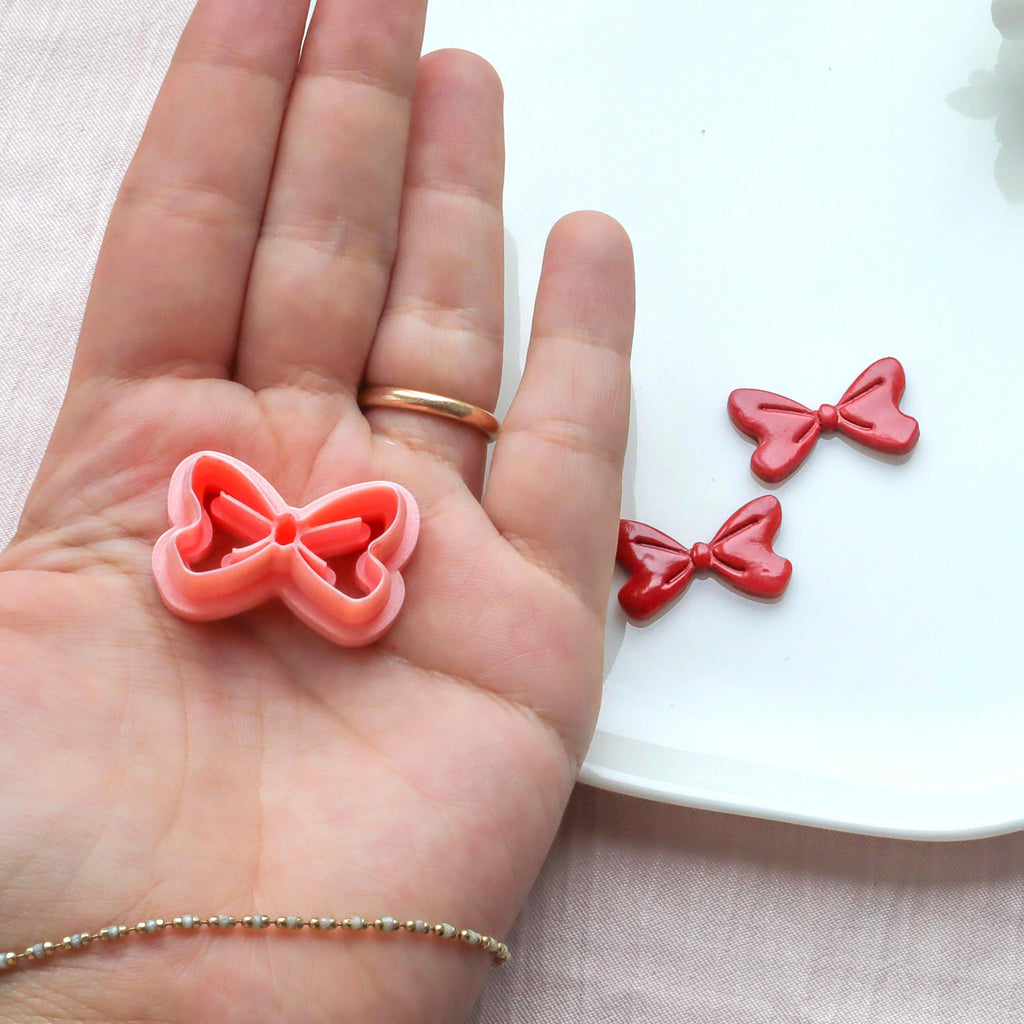 Bow Polymer Clay Ribbon Cutter