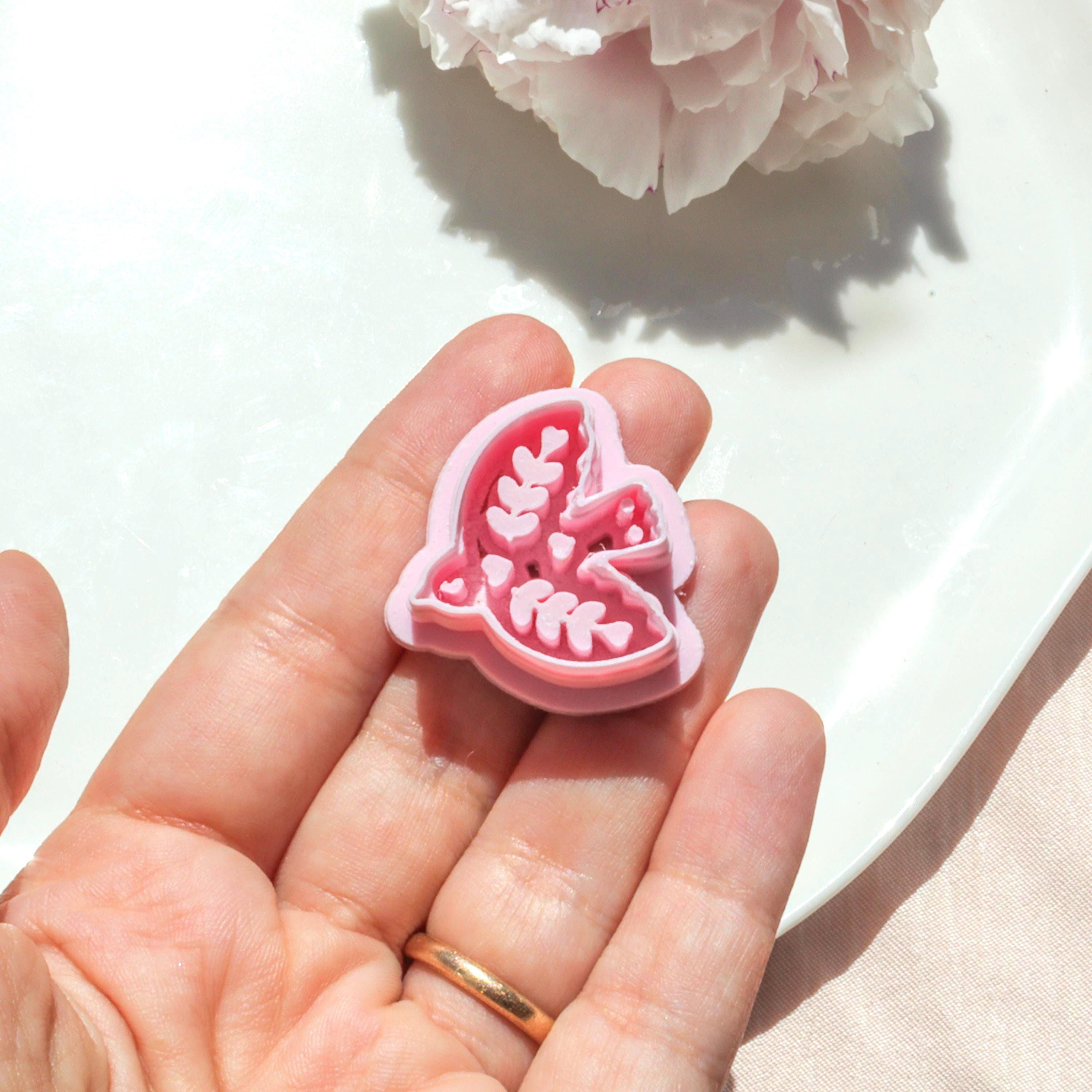 Boho Bird Polymer Clay Earring Cutter
