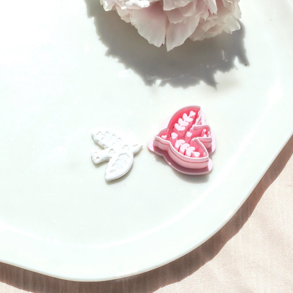 Boho Bird Polymer Clay Earring Cutter