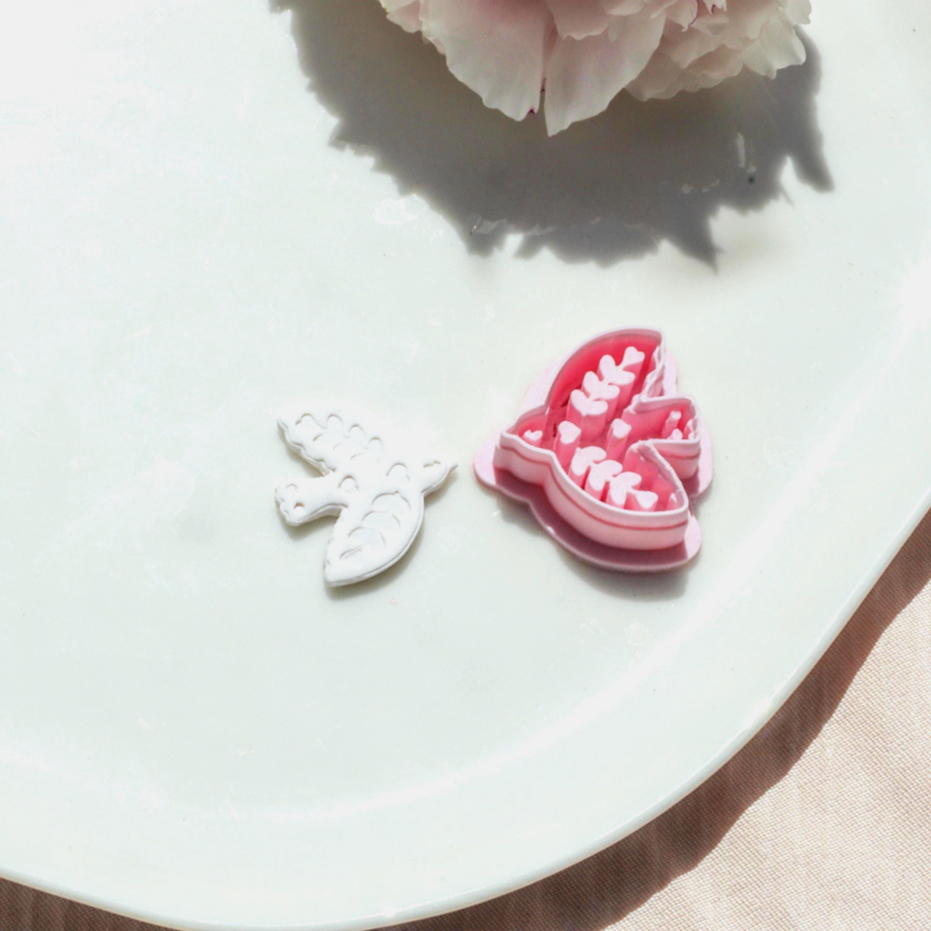Boho Bird Polymer Clay Earring Cutter
