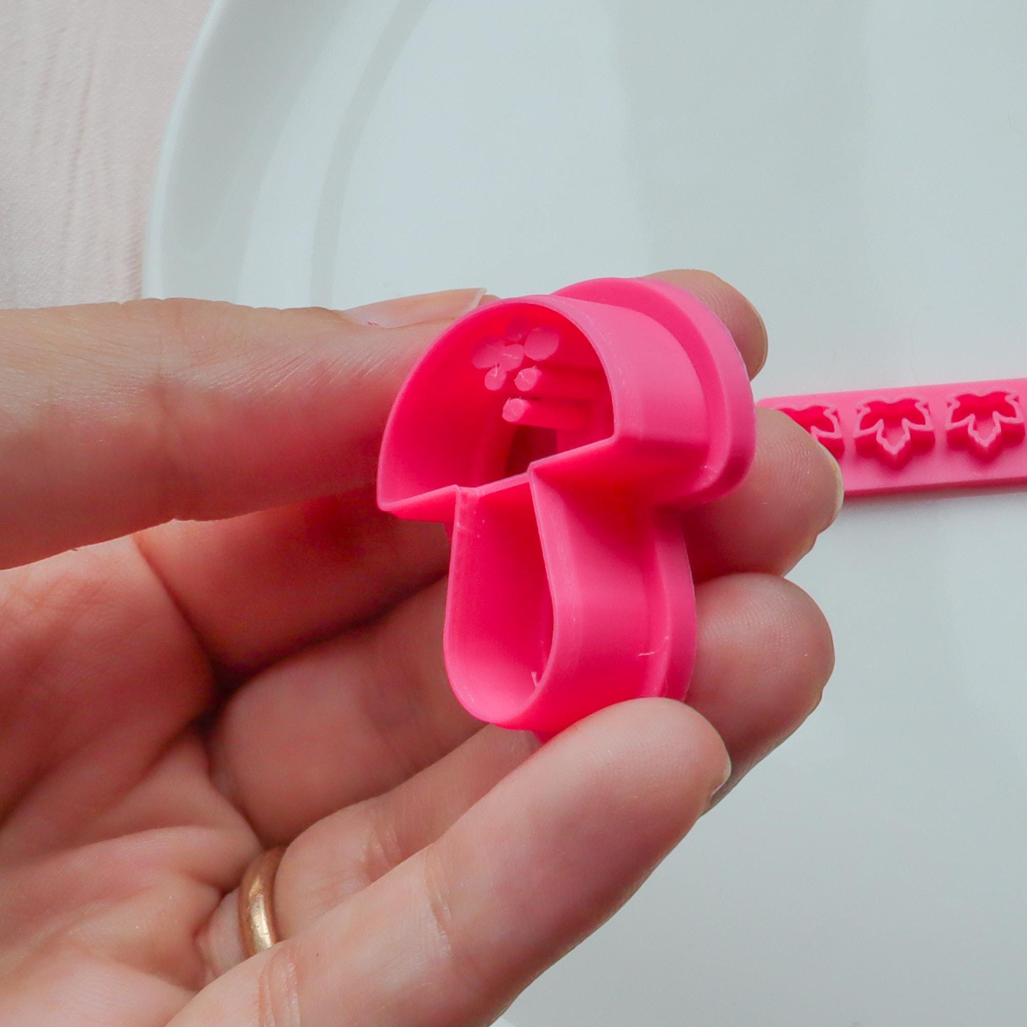 Mushroom Polymer Clay Earring Cutter Set: 2 Pcs