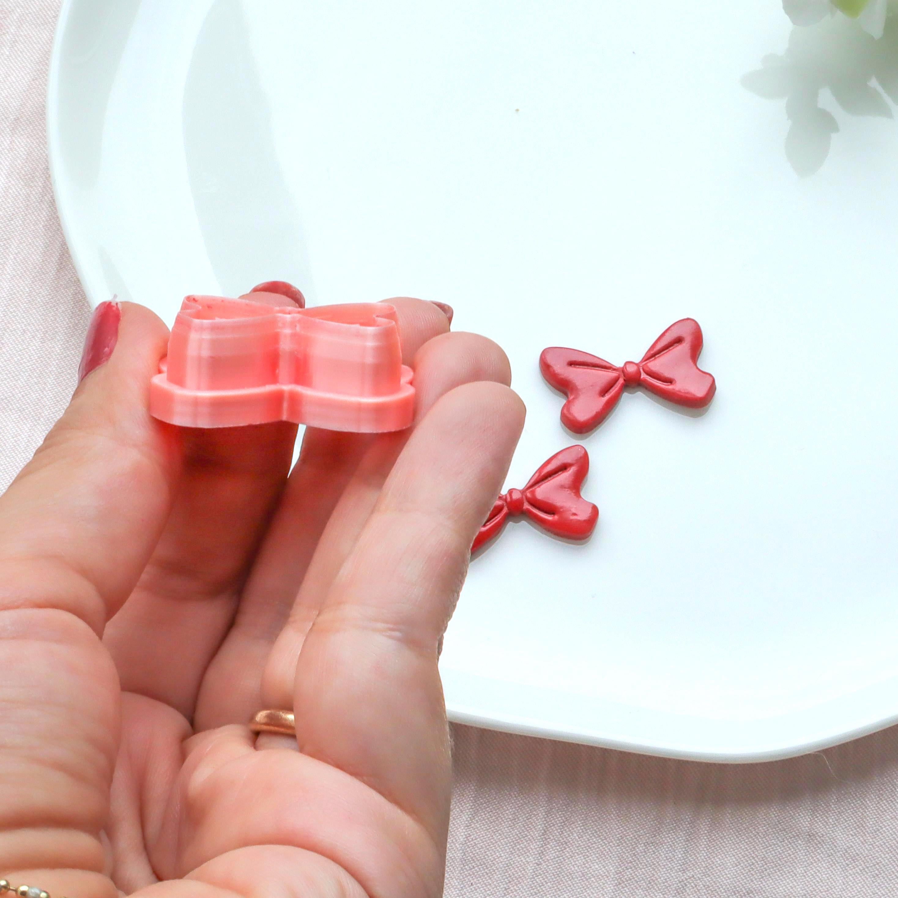Bow Polymer Clay Ribbon Cutter