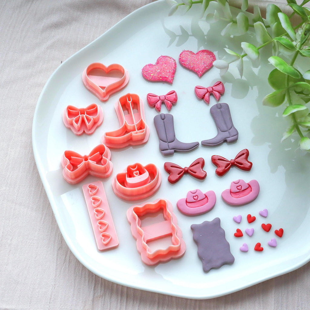 Scalloped Square Frame Polymer Clay Cutter