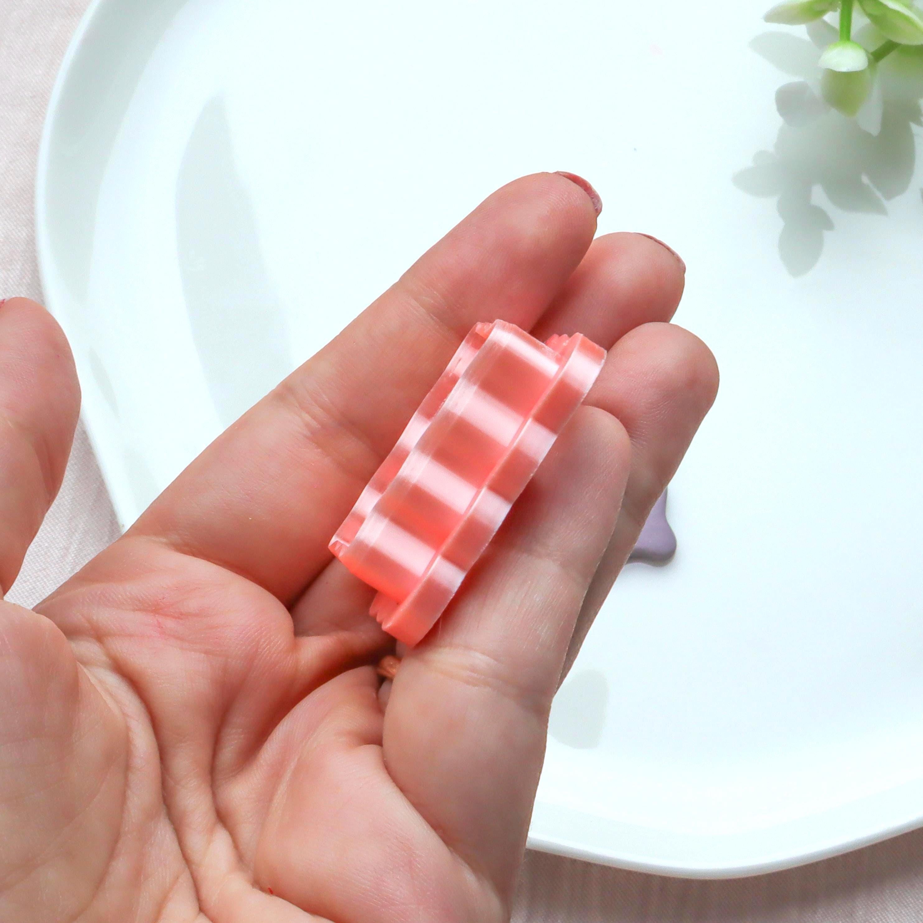 Scalloped Square Frame Polymer Clay Cutter