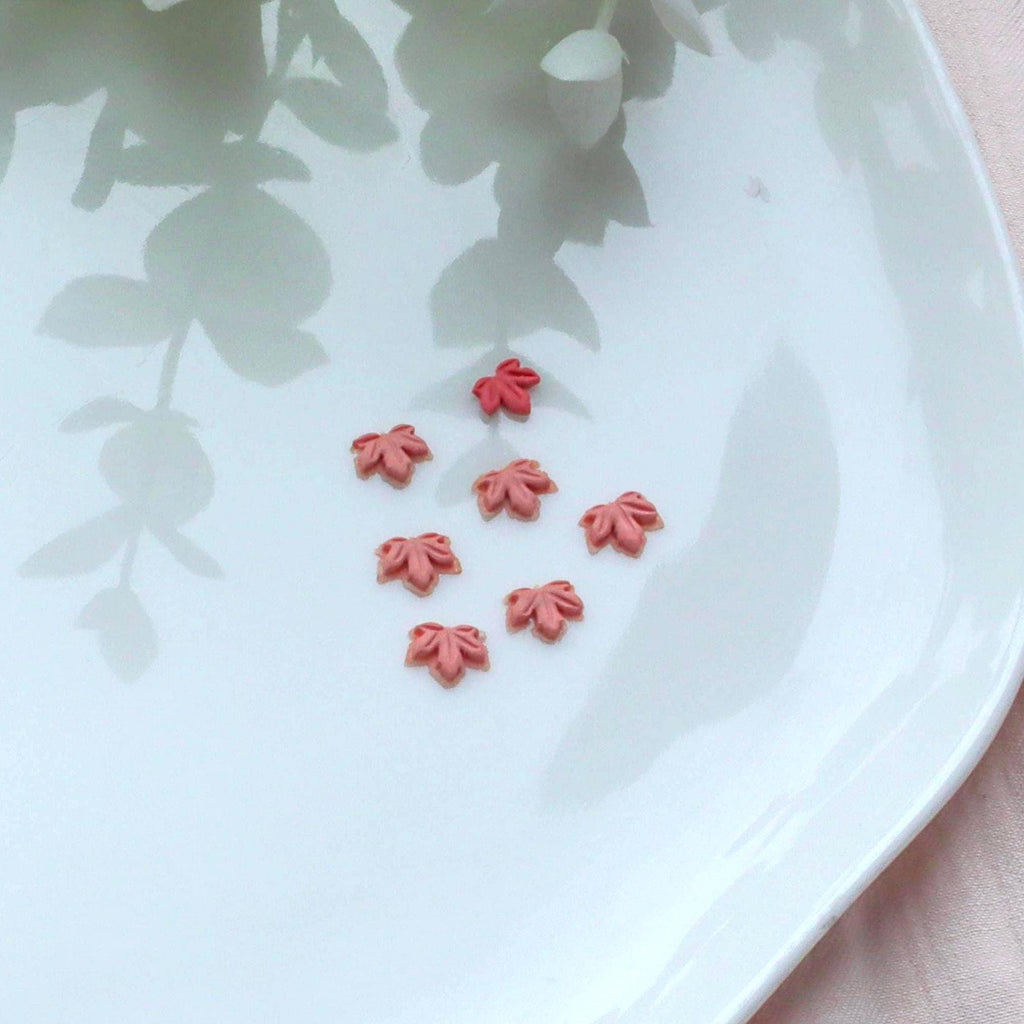 Tiny Fall Leaf Polymer Clay Cutter Set