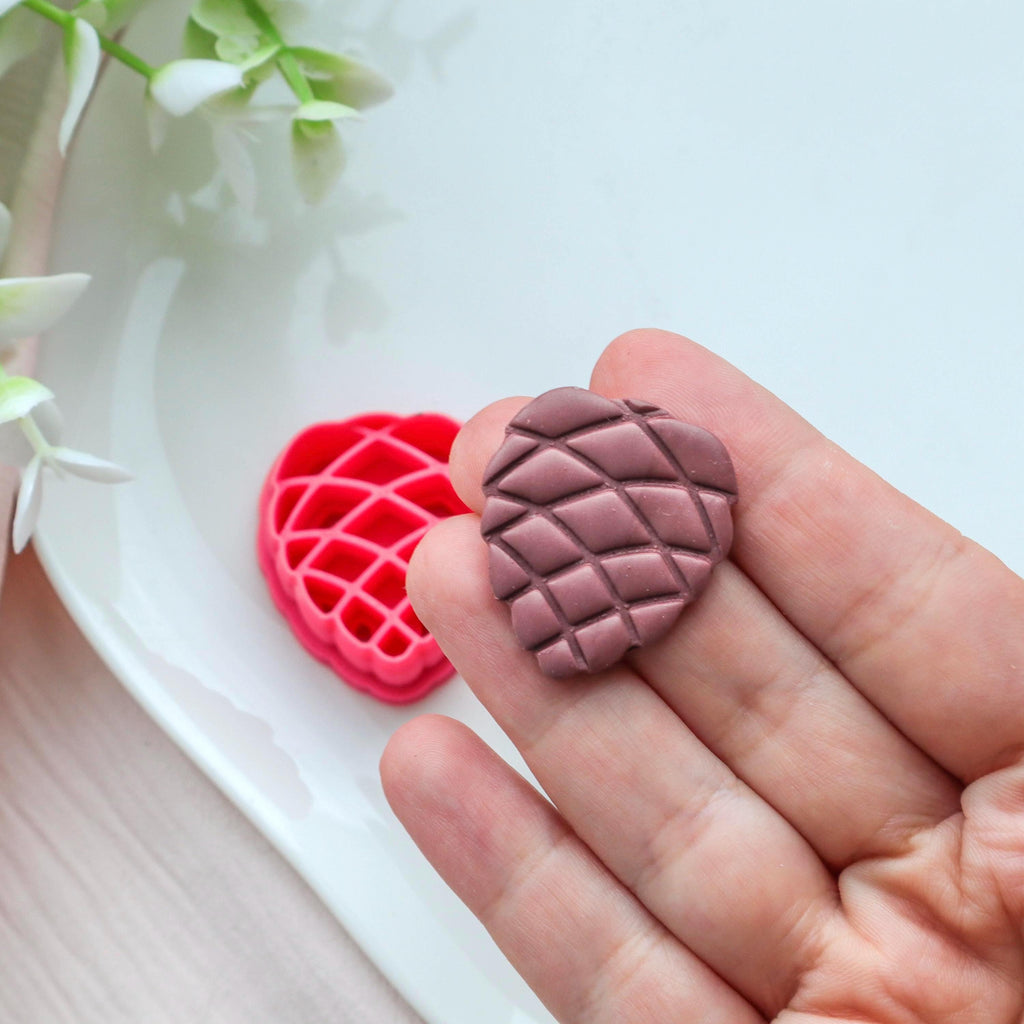 Christmas Pine Cone Polymer Clay Cutter