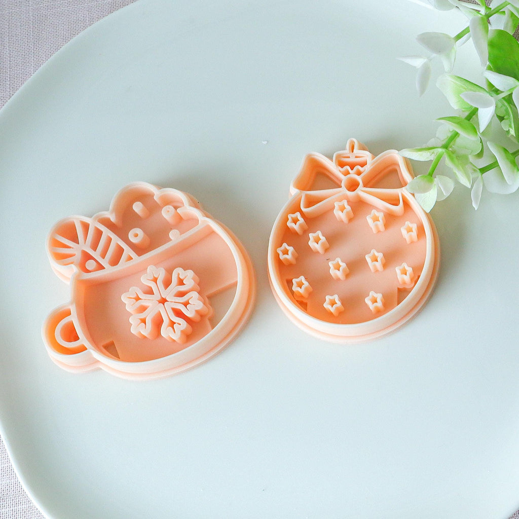 Christmas Mug Polymer Clay Ornament Cutter