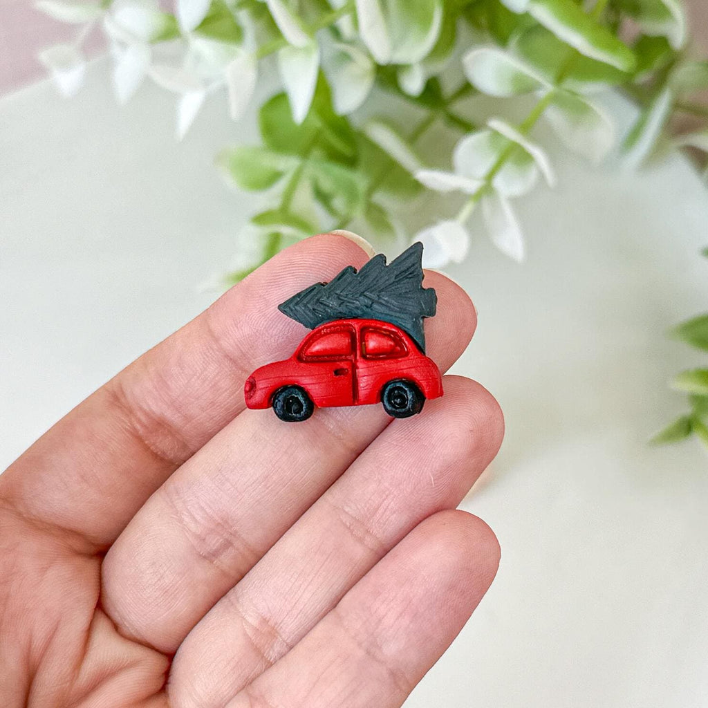 Christmas Car Polymer Clay Cutter Set– 3 Pcs