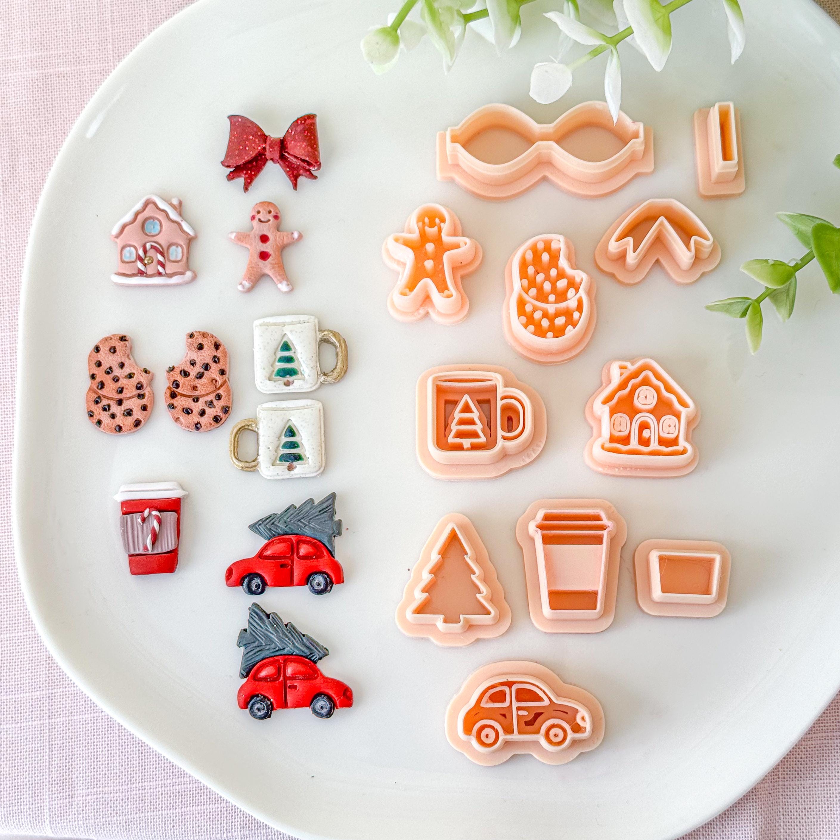 Chocolate Chip Cookies Shape Polymer Clay Cutter