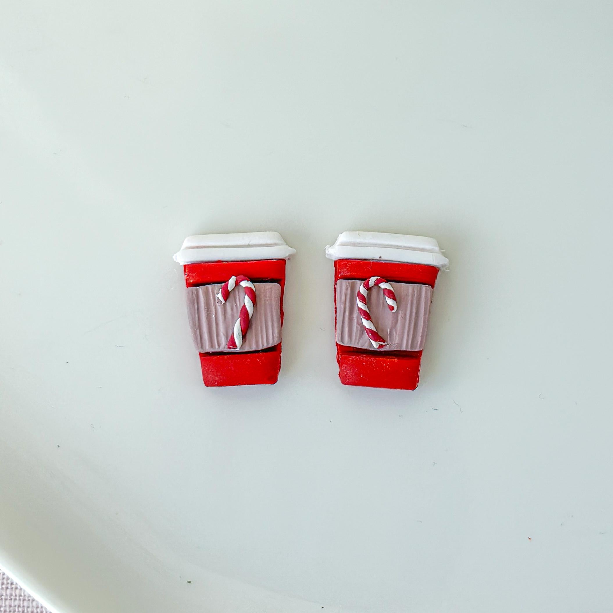 Coffee Cup Polymer Clay Winter Cutter Set
