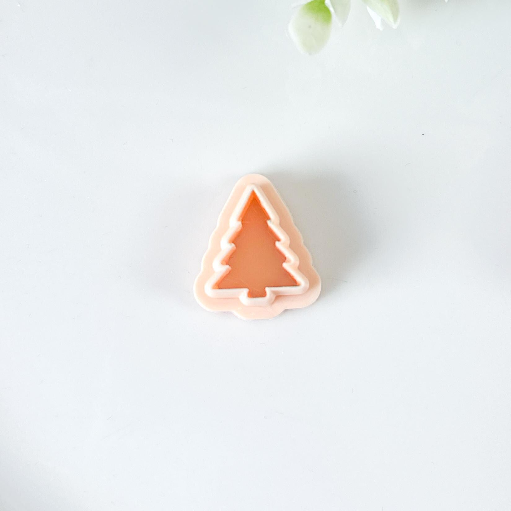 Christmas Tree Holiday Polymer Clay Cutter