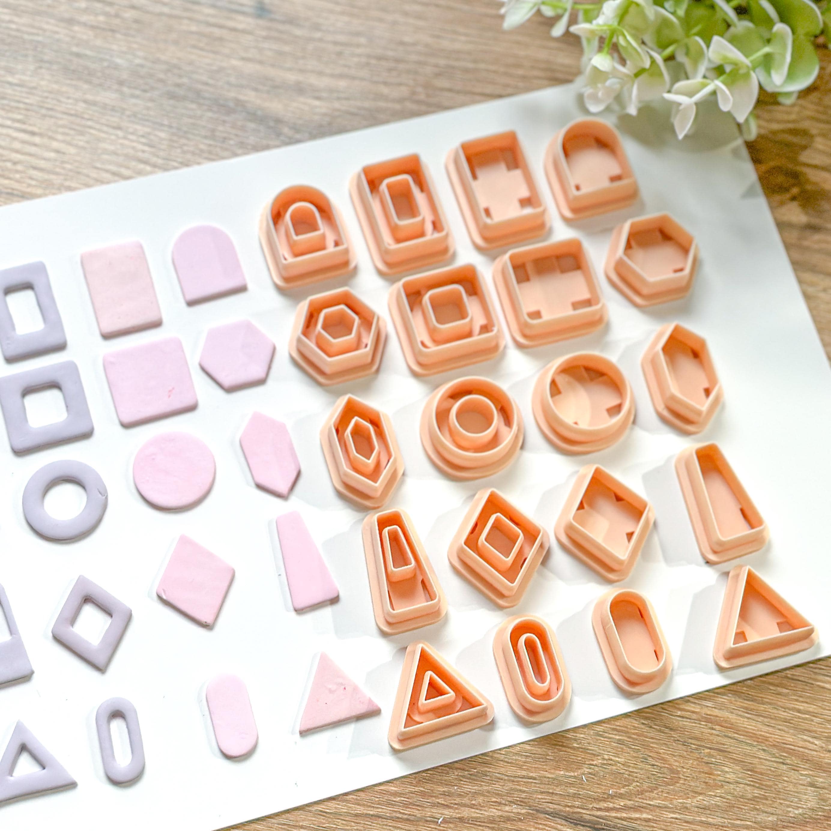 Arch Donut Geometric Polymer Clay Cutter
