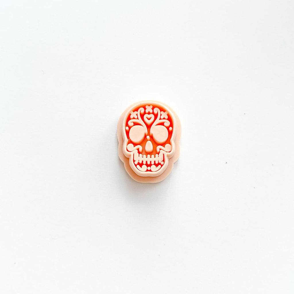 Skull Clay Cutter: Halloween Earring Tool