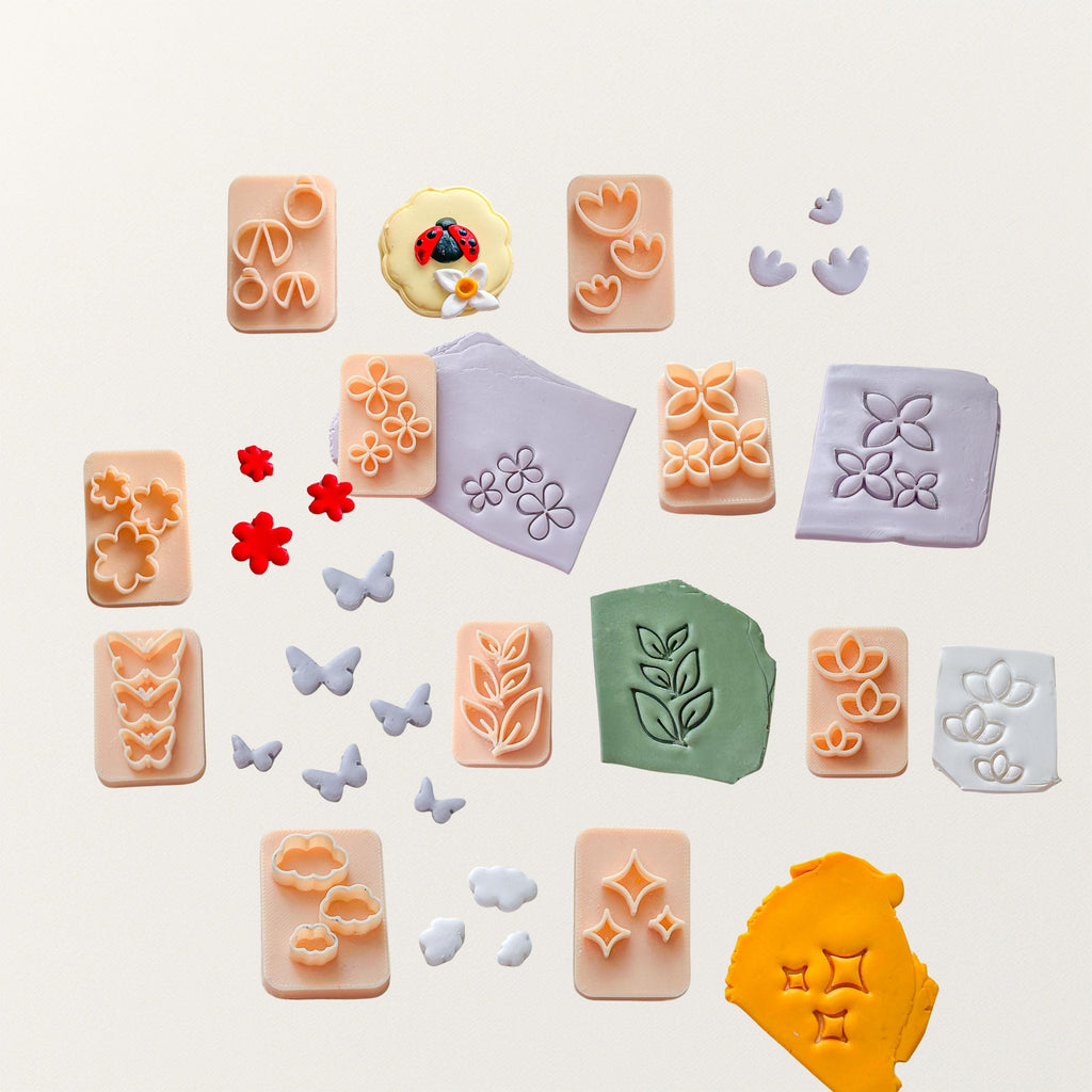 Leaf Polymer Clay Micro Cutter (3–7 mm)