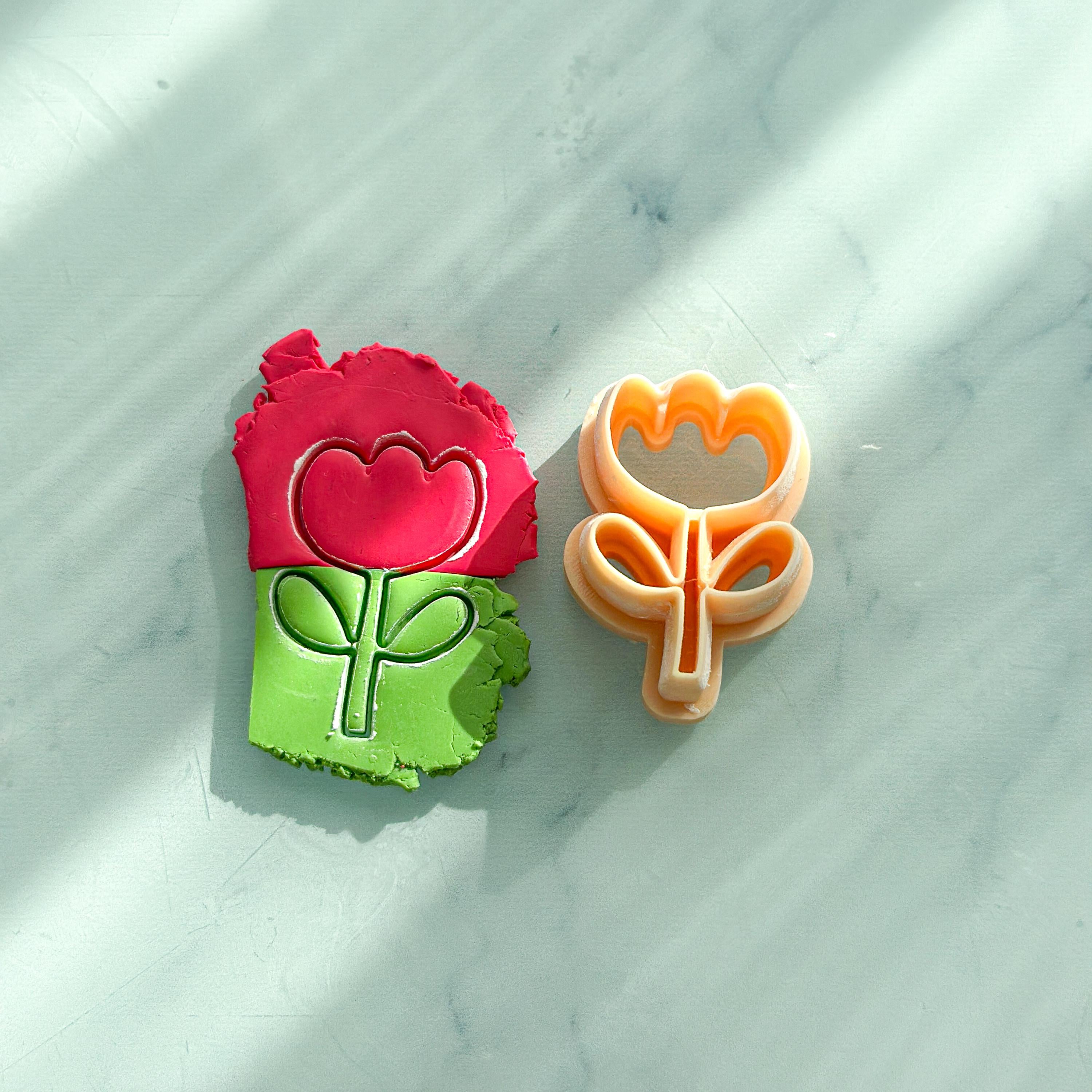 Tulip Polymer Clay Floral Cutter
