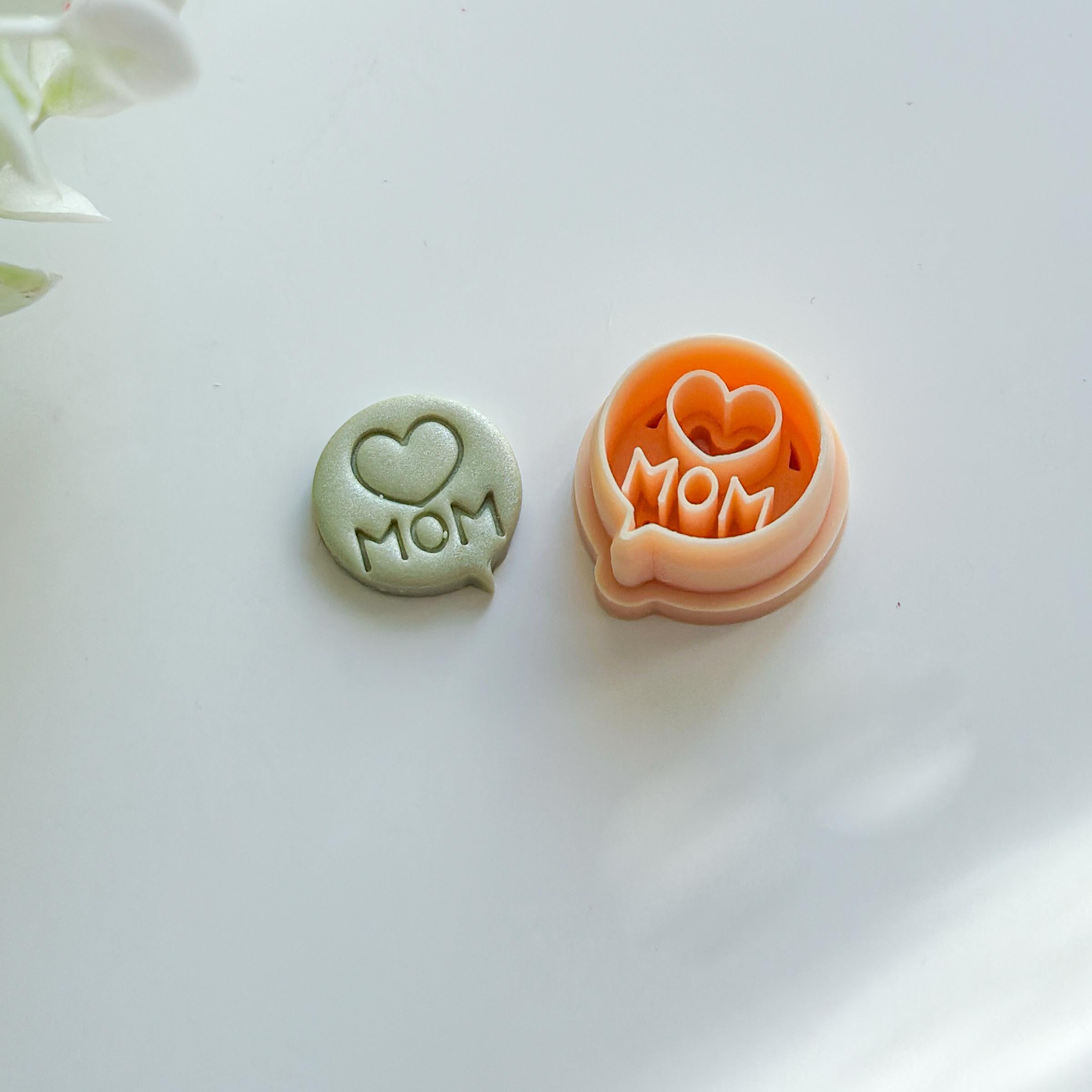 MOM Imprint Polymer Clay Cutter
