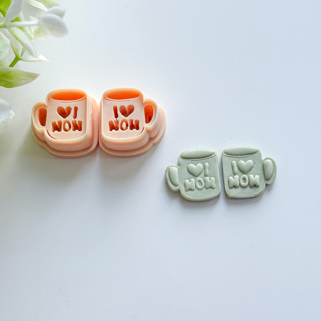 MOM Imprint Polymer Clay MUG Cutter