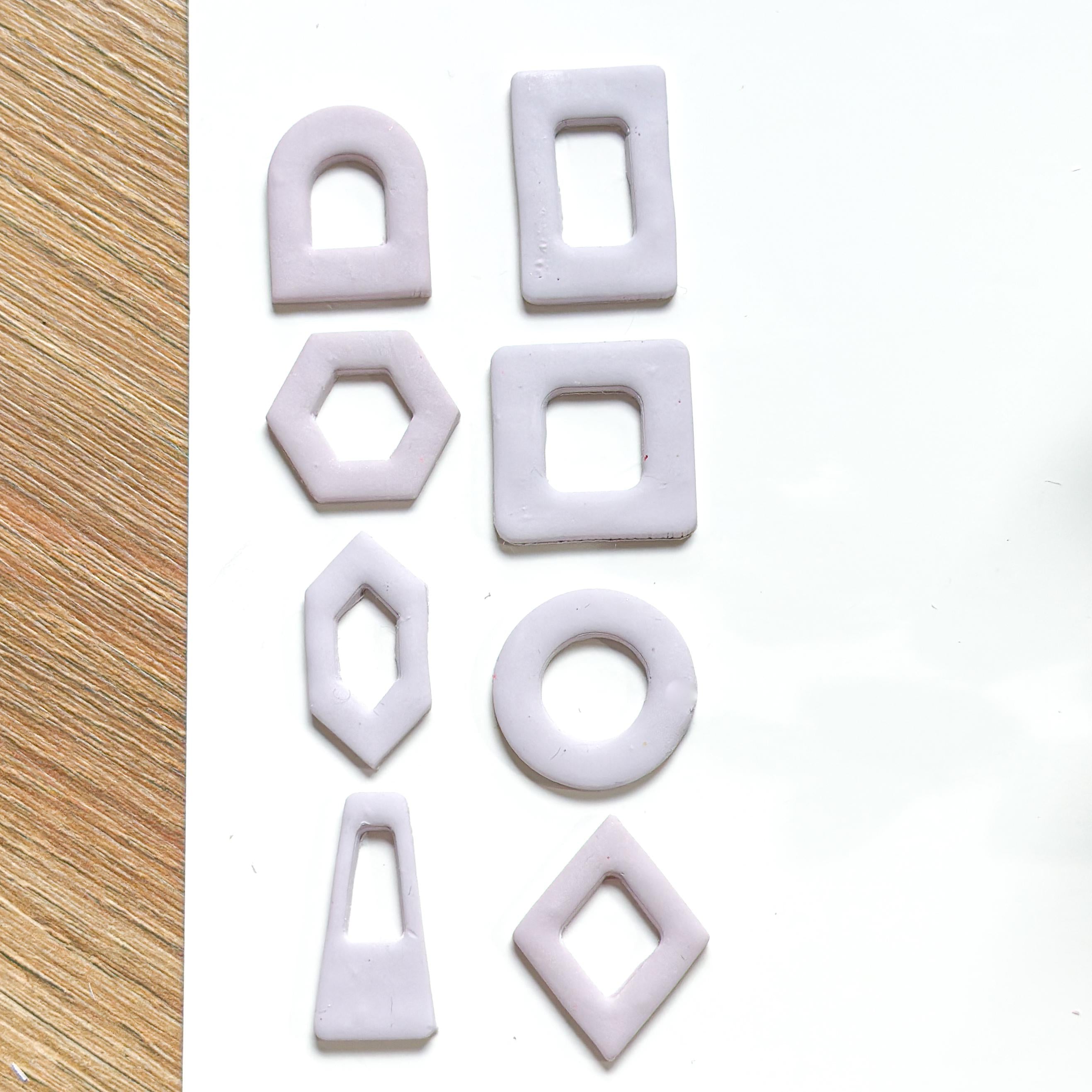 Rhombus Donut Geometric Shape Basic Polymer Clay Cutter