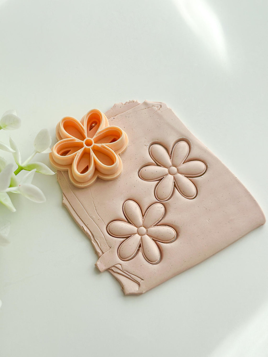 Floral Polymer Clay Earring Cutter