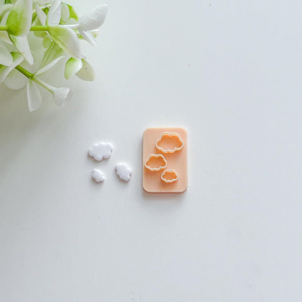 Cloud Polymer Clay Micro Cutter (3–5 mm)