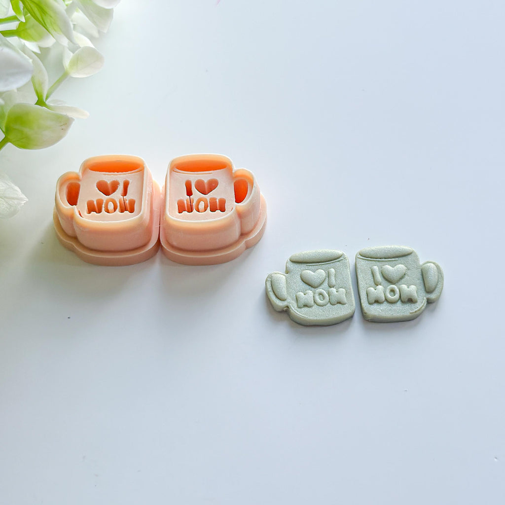 MOM Imprint Polymer Clay MUG Cutter