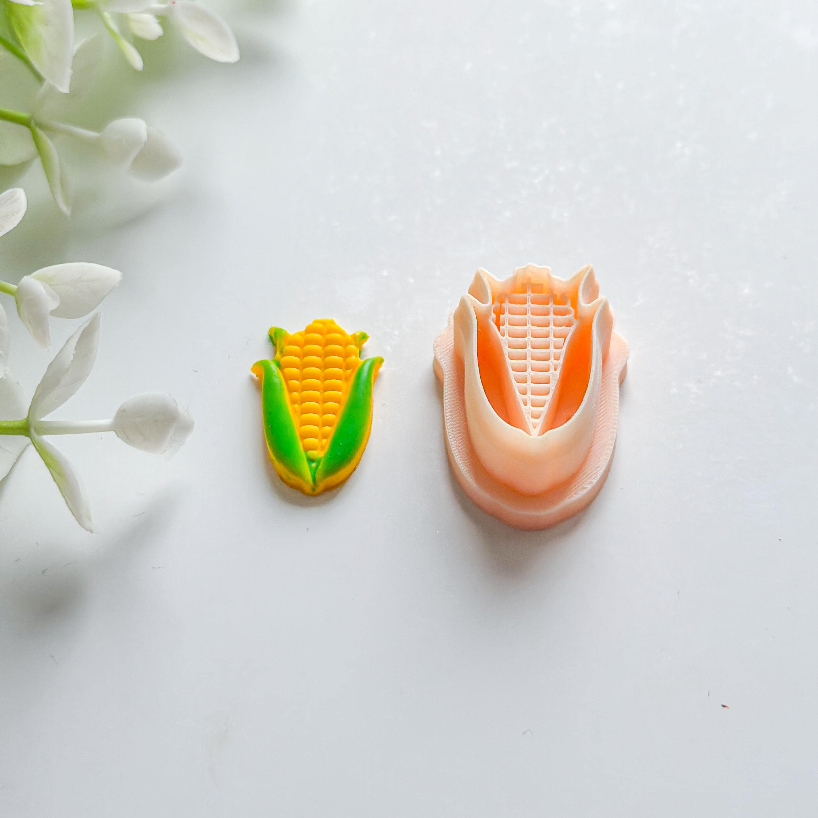 Sweetcorn Polymer Clay Vegetable Cutter