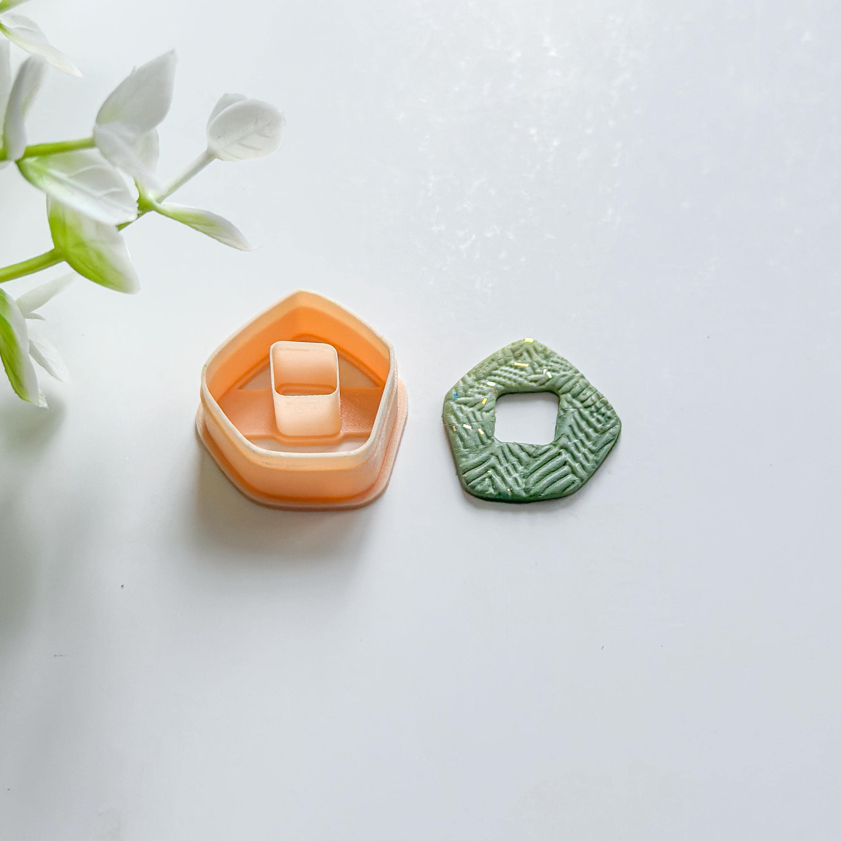 Abstract Charm Polymer Clay Cutter