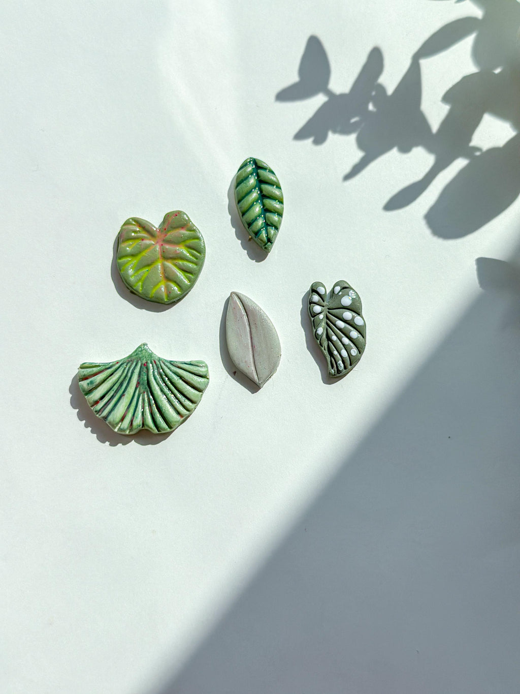 Gingko Leaf Polymer Clay  Botanical  Earring Cutter