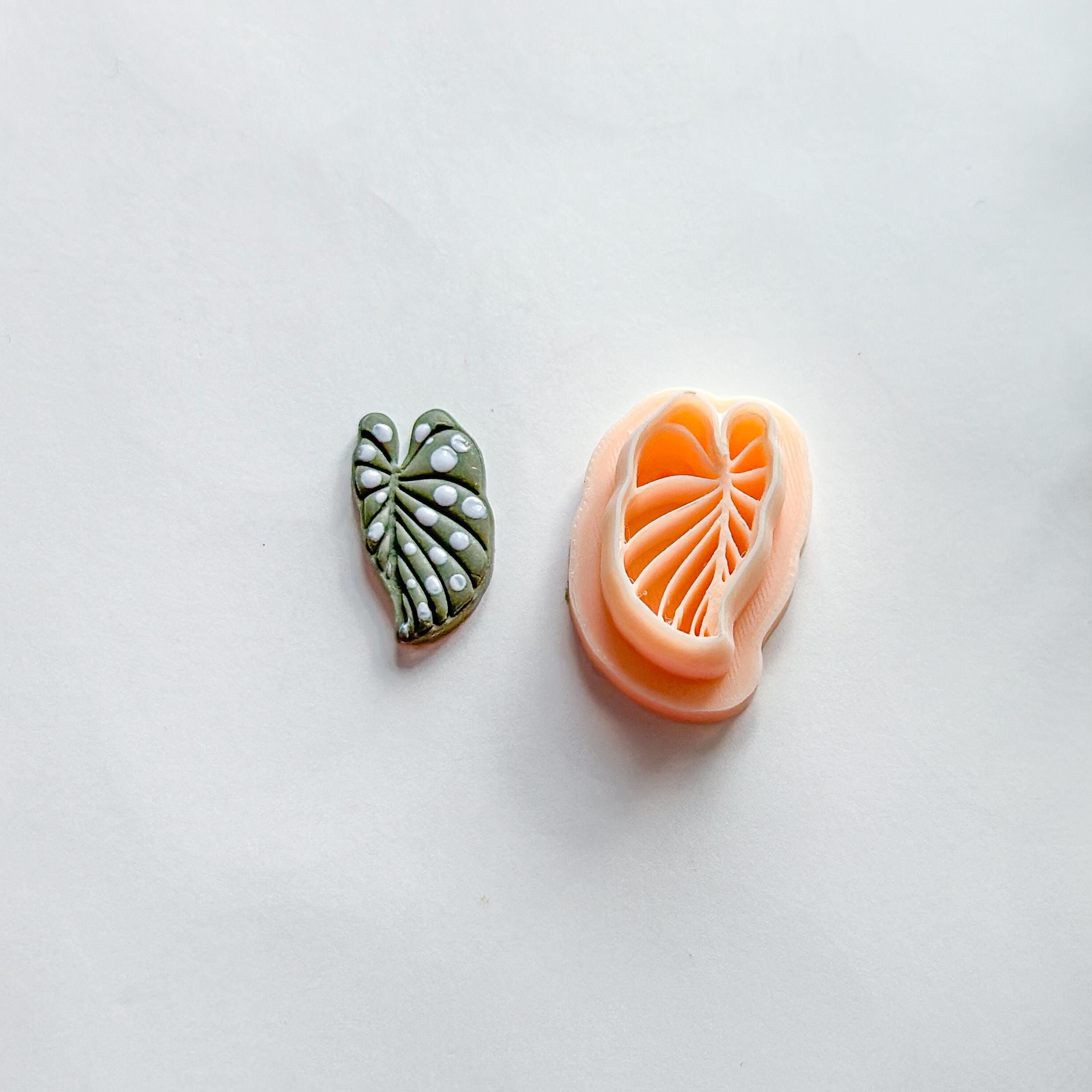 Botanical Leaf Polymer Clay Cutter