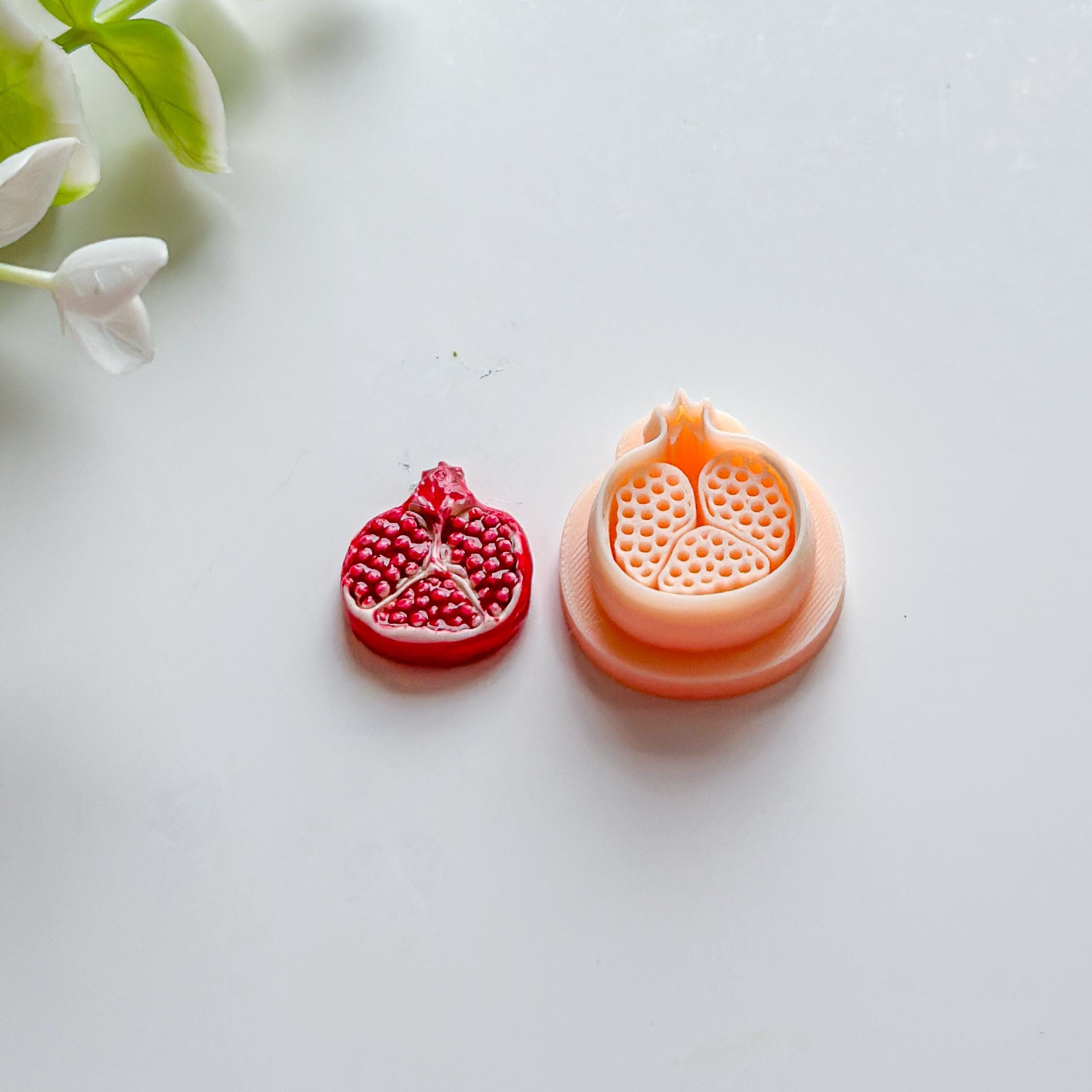 Fruits Polymer Clay Earring Cutter Set