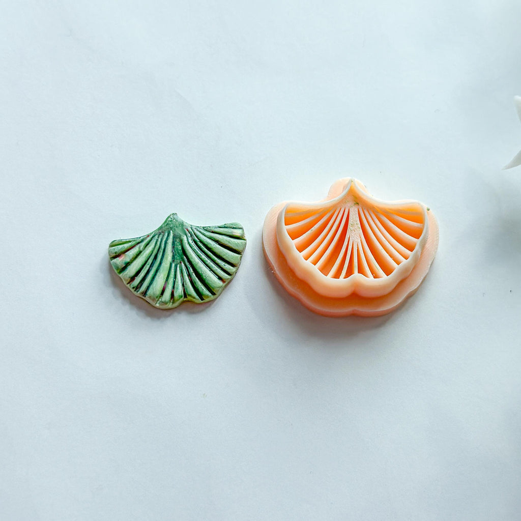 Gingko Leaf Polymer Clay  Botanical  Earring Cutter