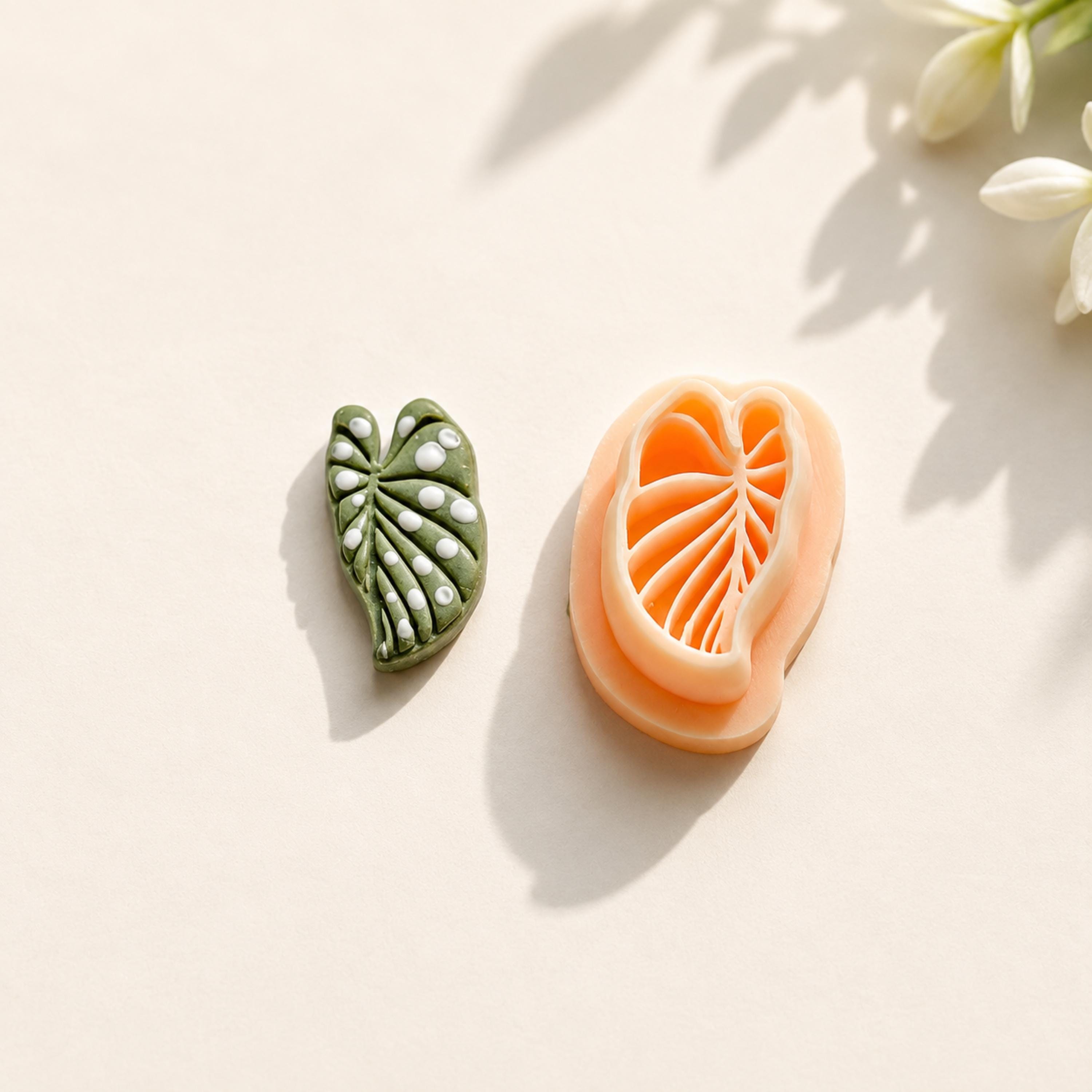 Botanical Leaf Polymer Clay Cutter