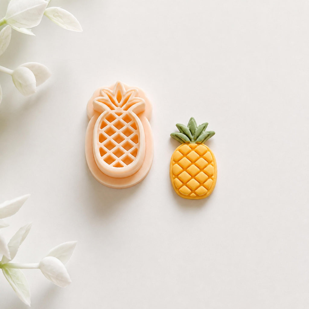 Ananas Polymer Clay Fruit Earring Cutter