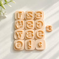 Numbers Clay Cutter Set– 16mm