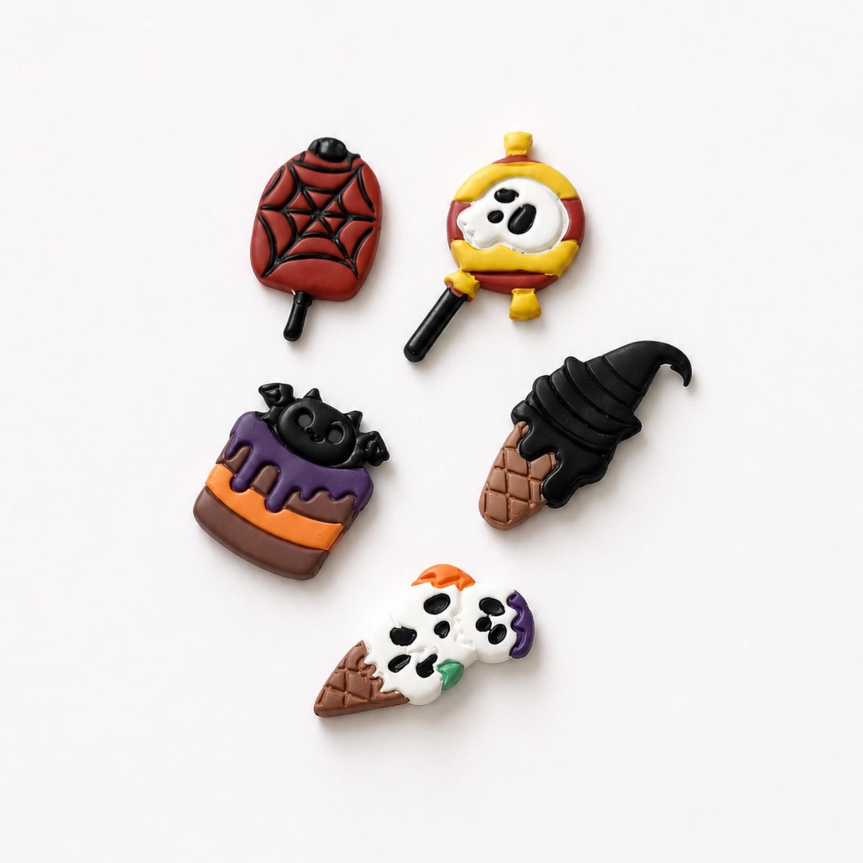 Skull Ice Cream Cone Polymer Clay Cutter | Halloween Earring Cutter