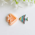 Tropical Fish Embossed Clay Cutter